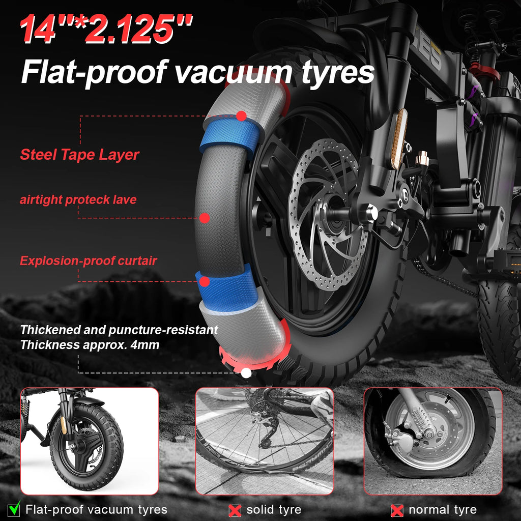 UPIee GE5 Folding E-Bike