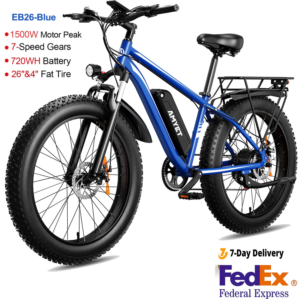 AMYET EB26 Fat Tire E-Bike
