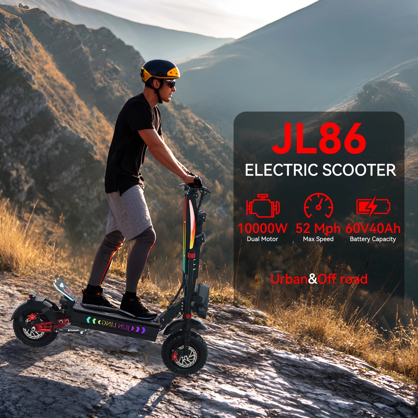 JL86 Dual Motor E-Scooter
