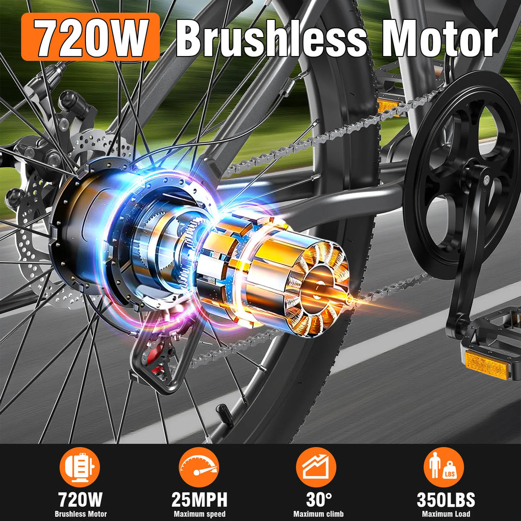 720W Mountain E-Bike