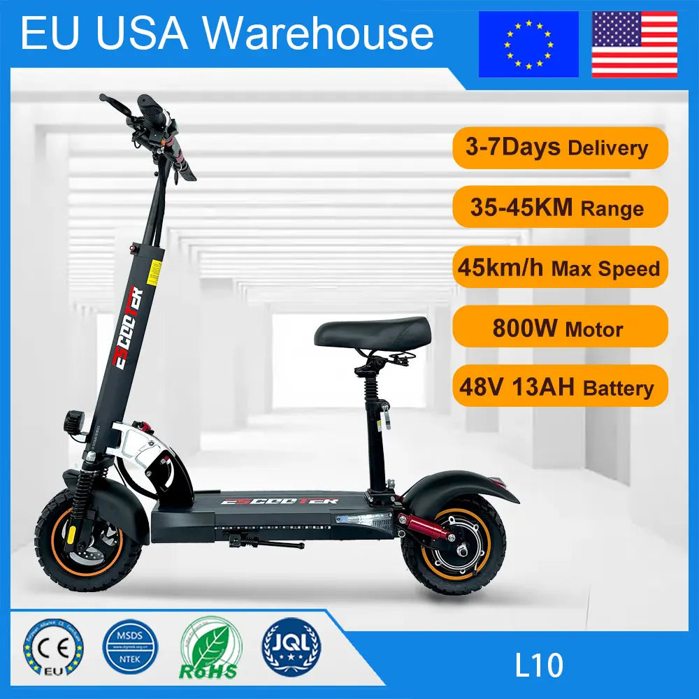 800W Folding E-Scooter