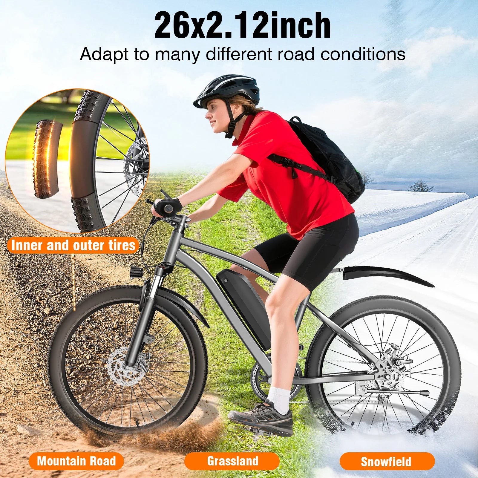 720W Mountain E-Bike