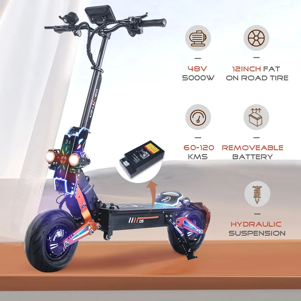 D5 Removable Battery Scooter