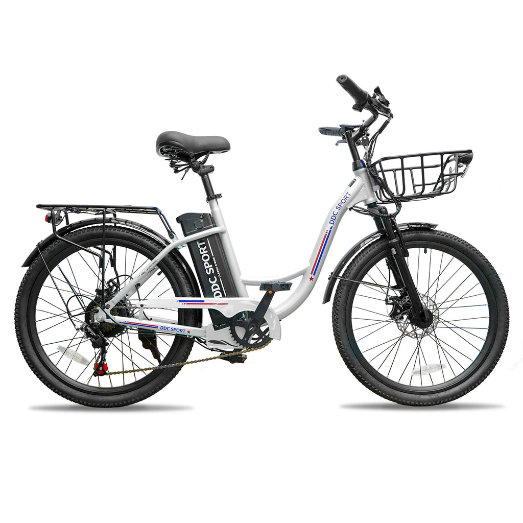 24” Cruiser Step-Through E-Bike