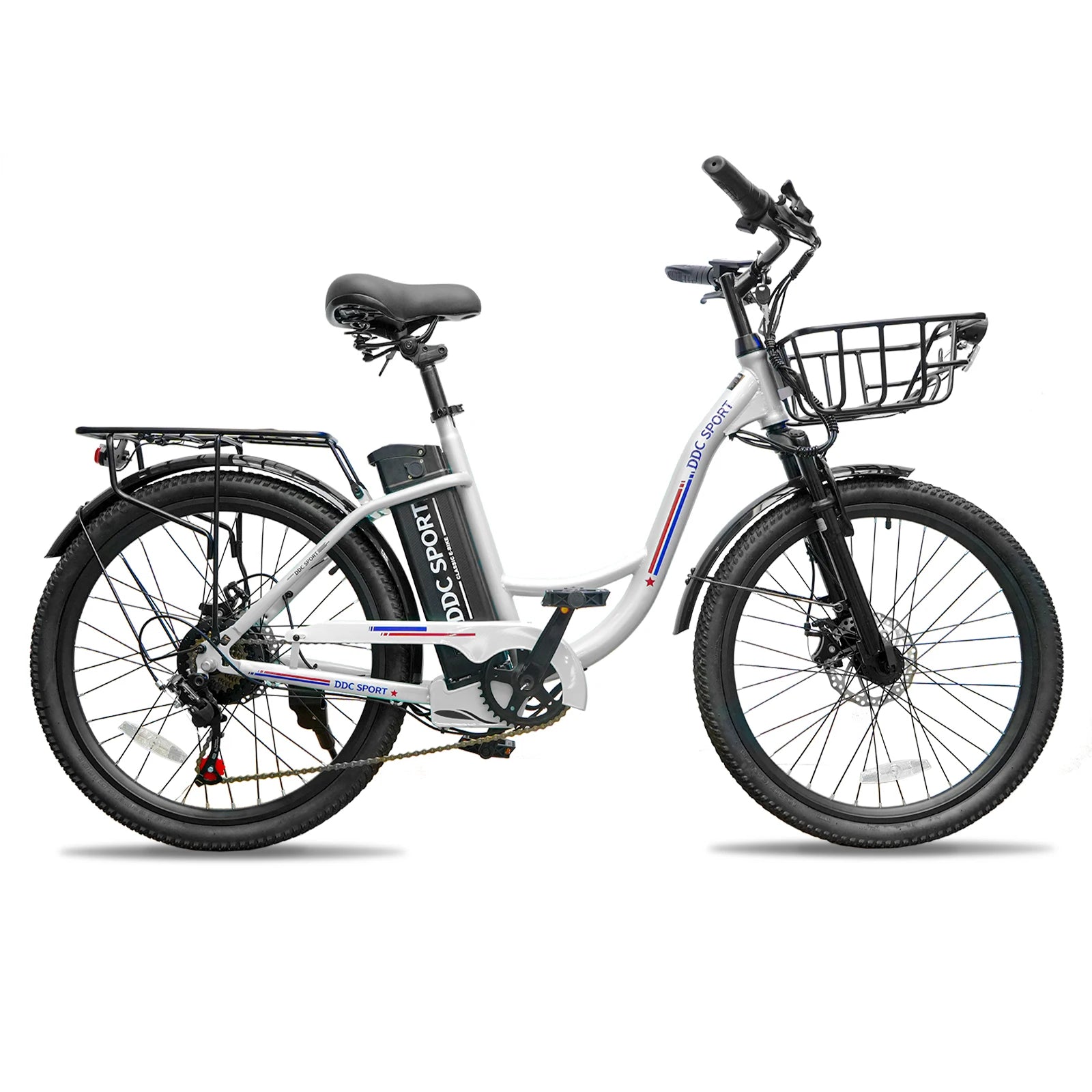 24” Cruiser Step-Through E-Bike