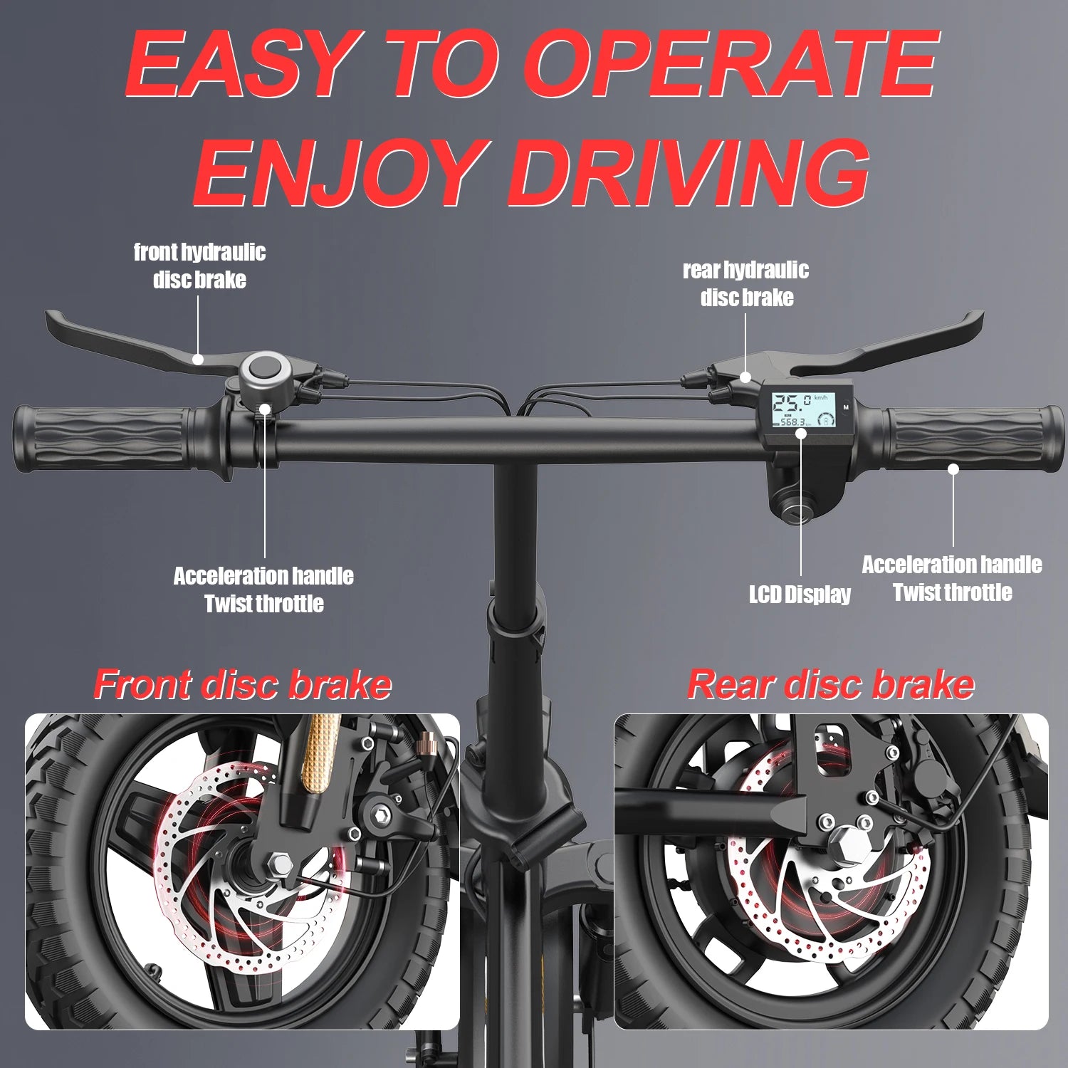 UPIee GE5 Folding E-Bike