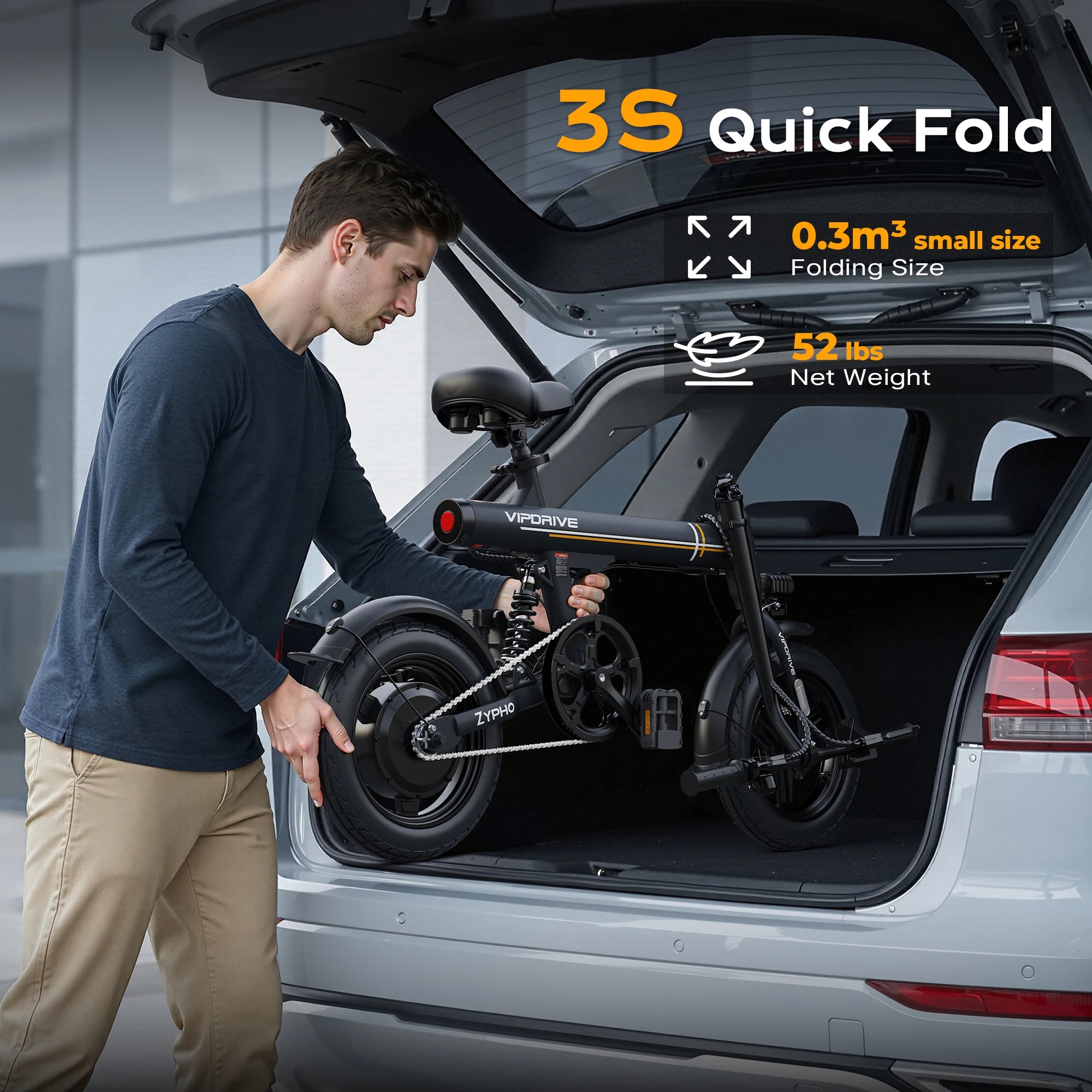 VIPDRIVE Zypho E-Bike