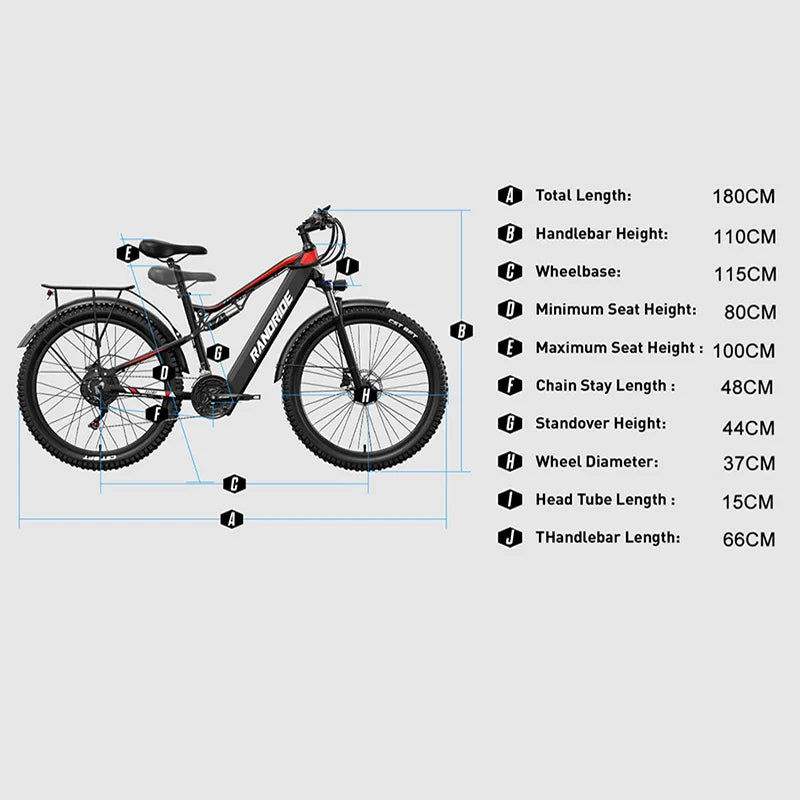 RANDRIDE YG90 Mountain E-Bike