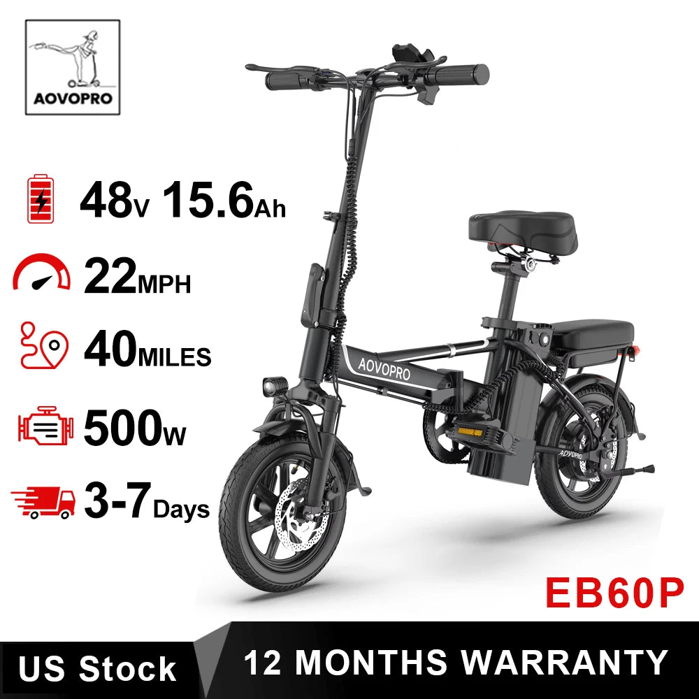 AOVOPRO EB60 E-Bike