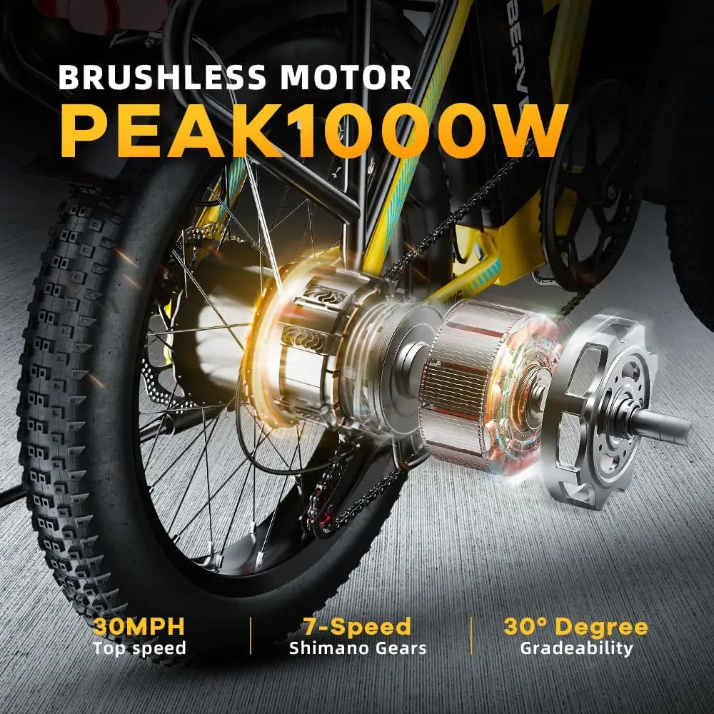 Cybervelo Fat Tire E-Bike