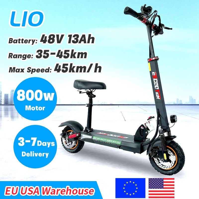 800W Folding E-Scooter