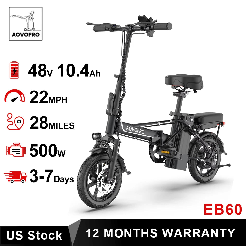 AOVOPRO EB60 E-Bike