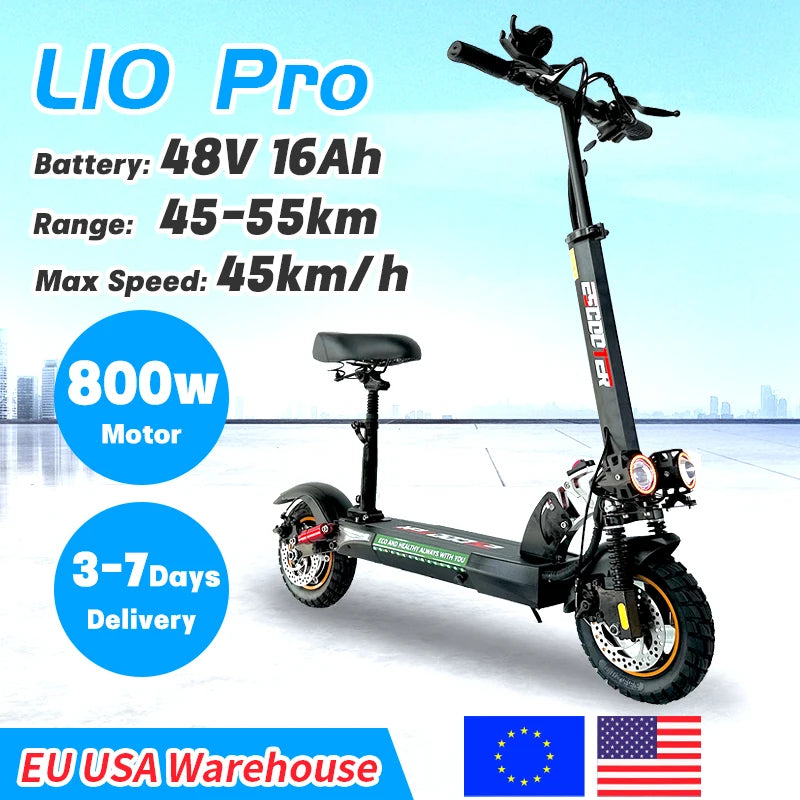 800W Folding E-Scooter