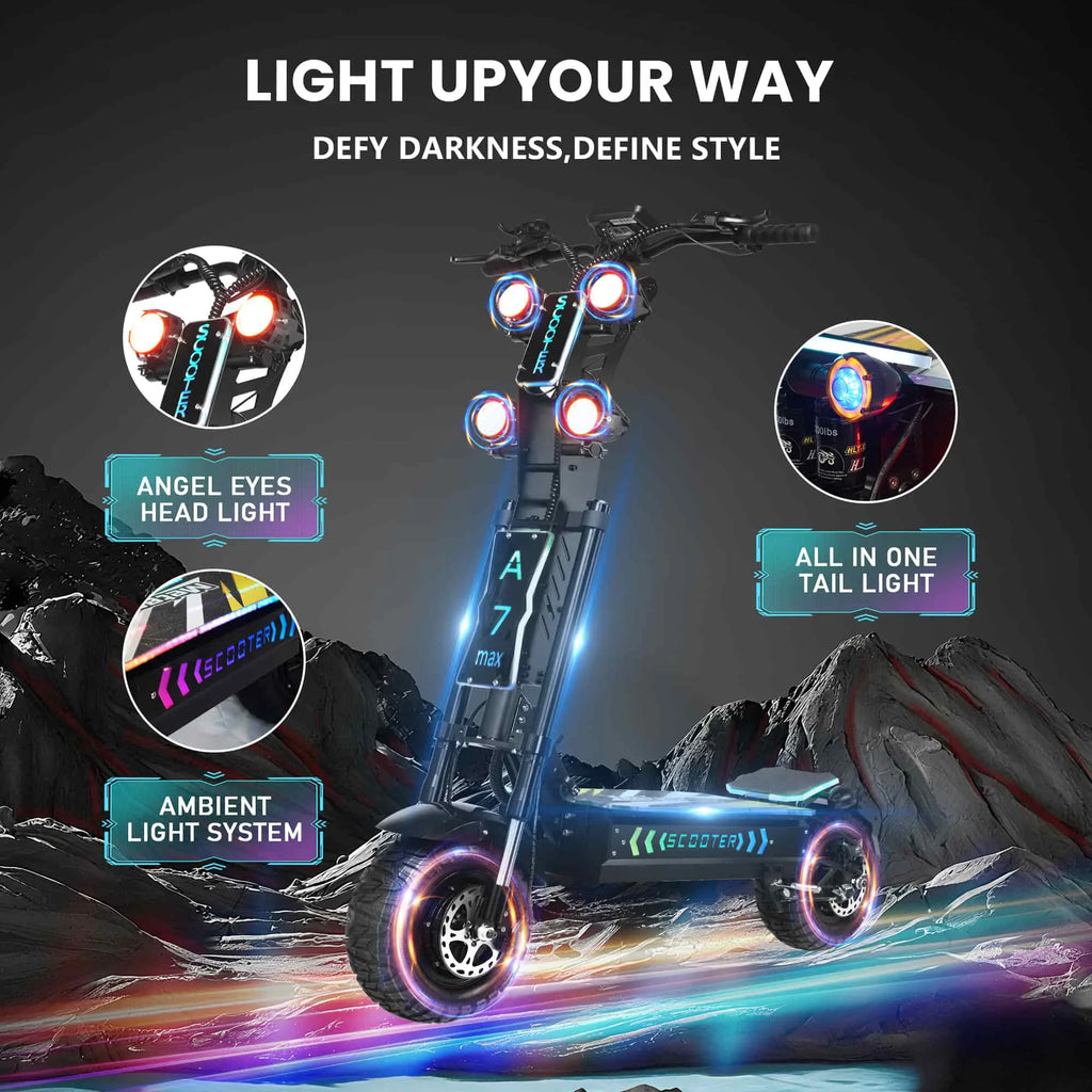 GLEERIDE A7 MAX Scooter