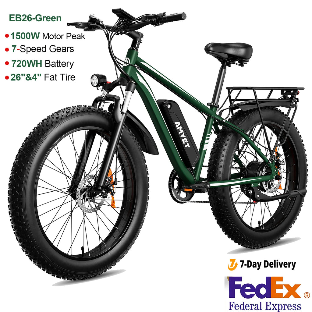 AMYET EB26 Fat Tire E-Bike