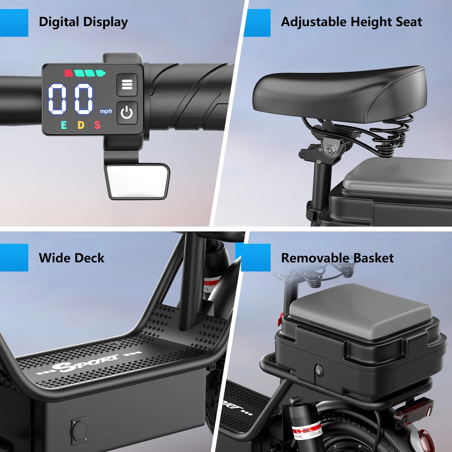 Foldable 650W E-Scooter