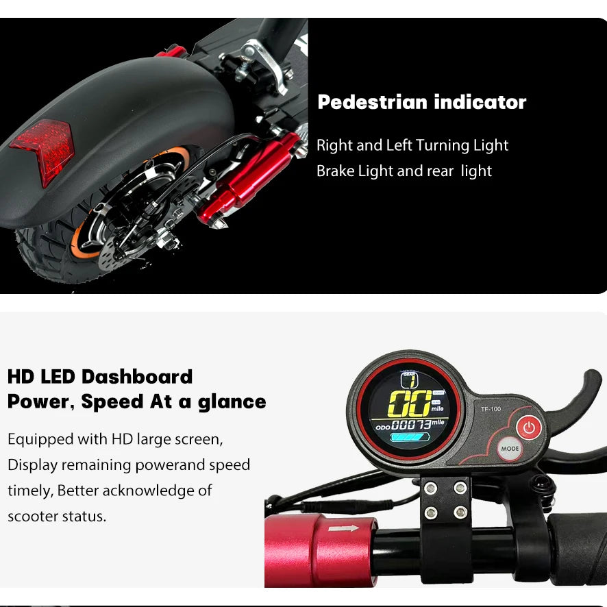 800W Folding E-Scooter